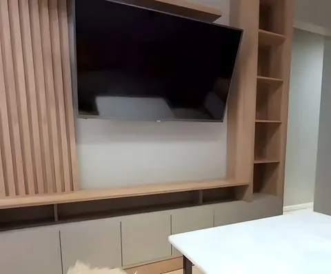 Living con mueble de TV